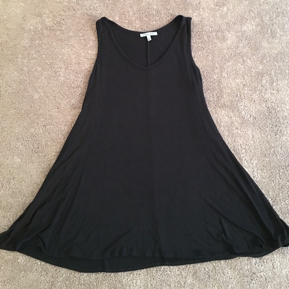 Black tank top dress