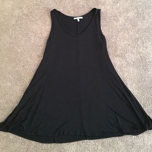 Black tank top dress