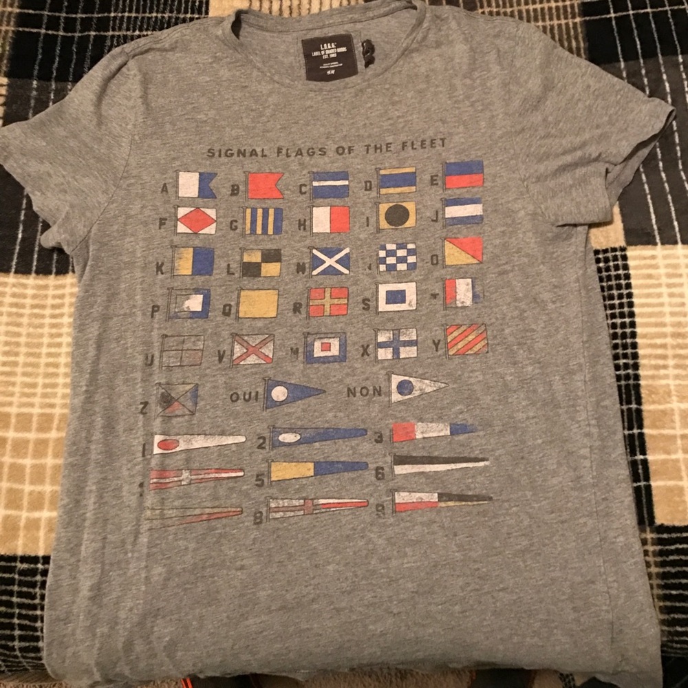 T shirt, fits more like a small