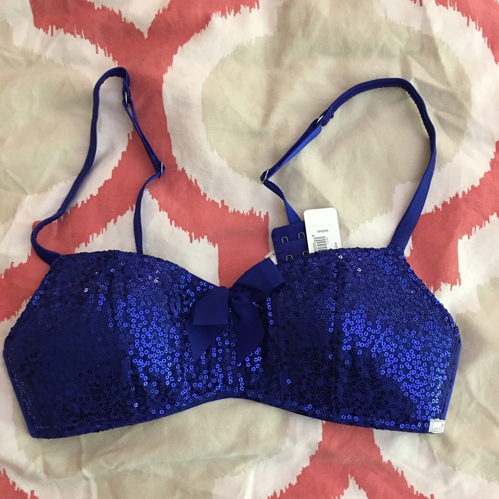 Sequins bralette bandeau