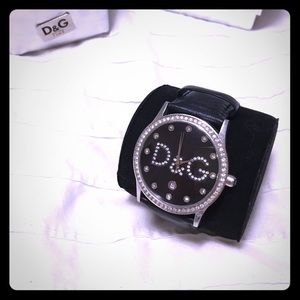 Dolce & Gabbana ladies watch- Swarovski crystals