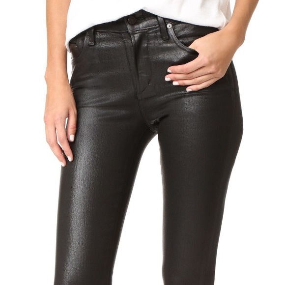 Citizens of Humanity Rocket "Leatherette" Jeans - Picture 2 of 8