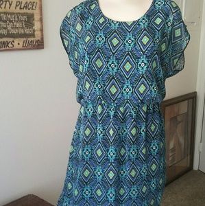 Aztec Design Dress