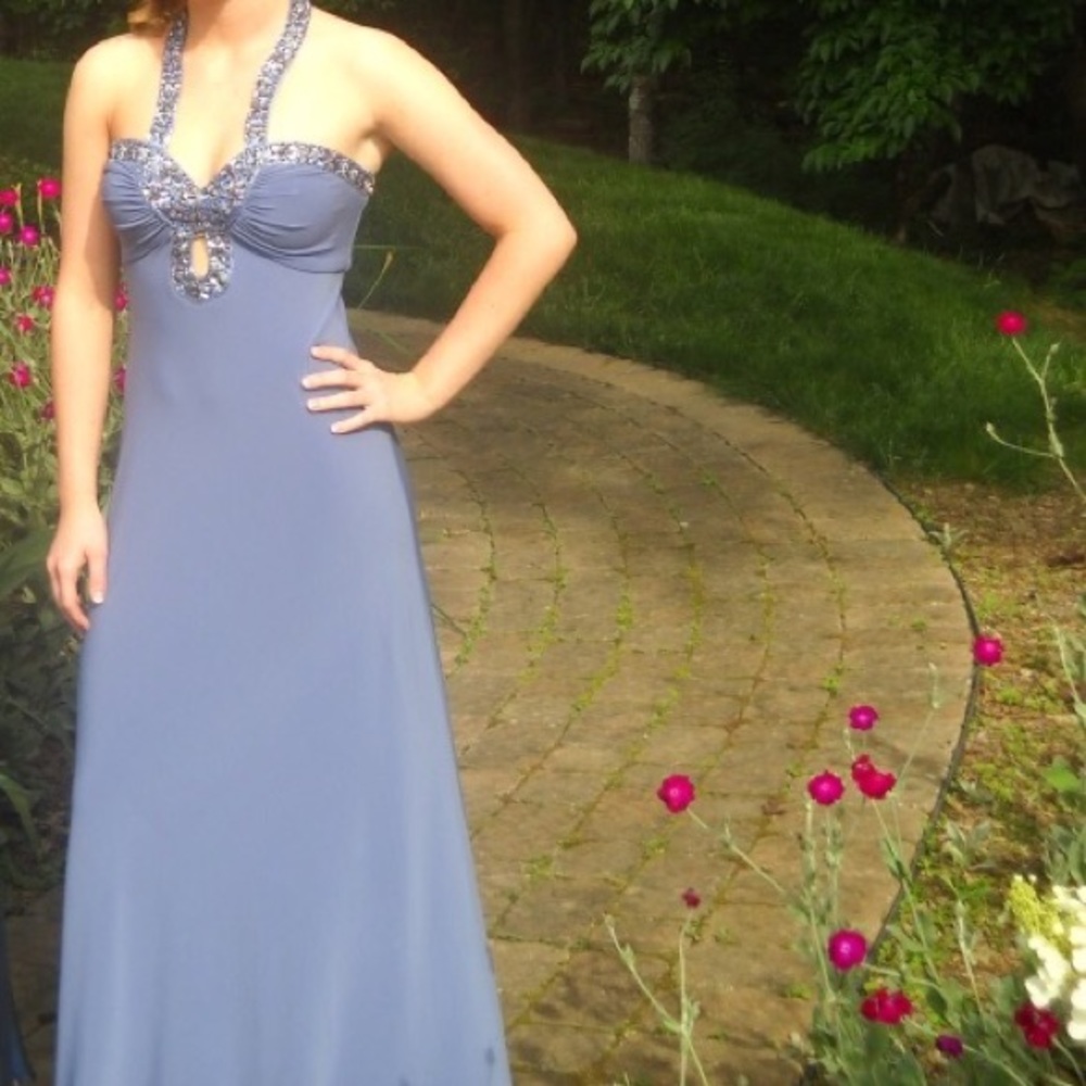 Light purple prom dress