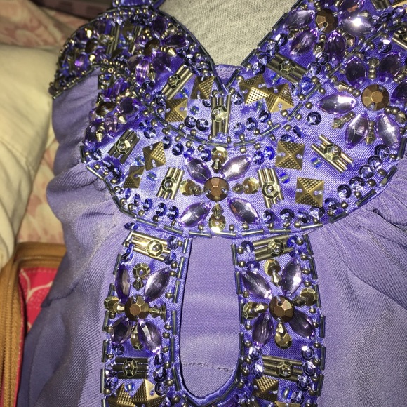 Light purple prom dress - Picture 4 of 5