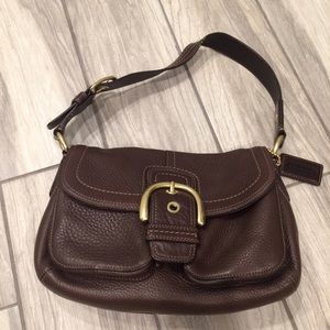 COACH Purse -Dark Brown - AUTHENTIC