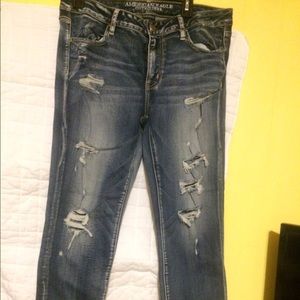 American Eagle size 14 jegging crop