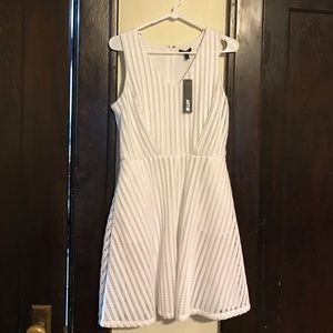 Apt 9 White Skater style dress