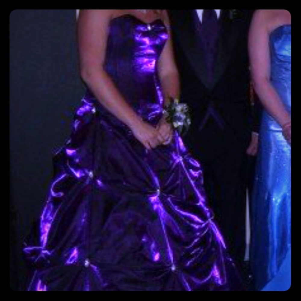 PROM: Maggie Sottero Flirt Violet Dress