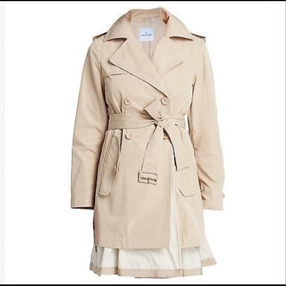 Moncler Women Adeline Double Breasted Trench Coat