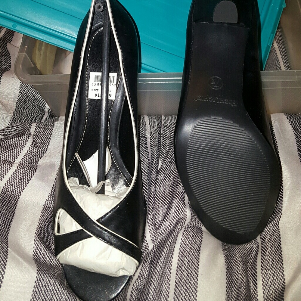 Open toe heels