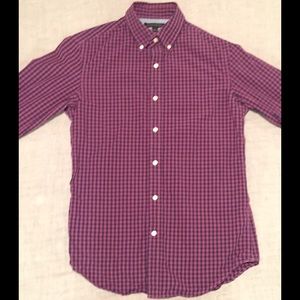 Banana Republic Tailored Slim Fit Soft Wash Shirt