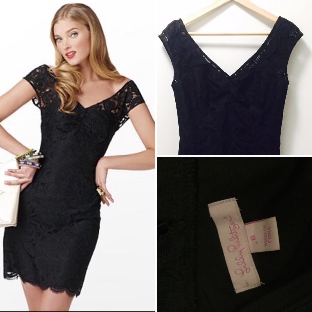 Lily Pulitzer Rosaline LIttle black dress