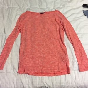 Red and white stripes top