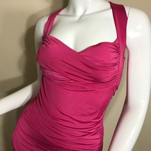 Hot pink top