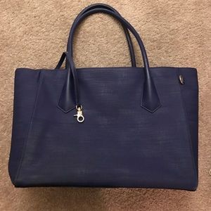 Dagne Dover 15" Classic Tote, Blue