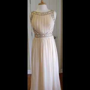 Prom/Evening Champagne Gown