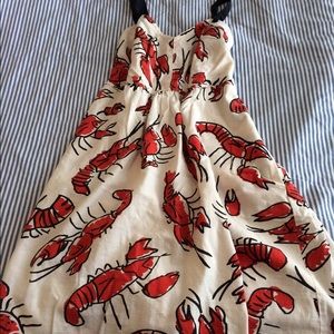 Anthropologie lobster dress!