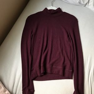 PacSun Burgundy/Maroon Long Sleeve