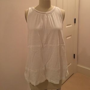 white Old Navy top