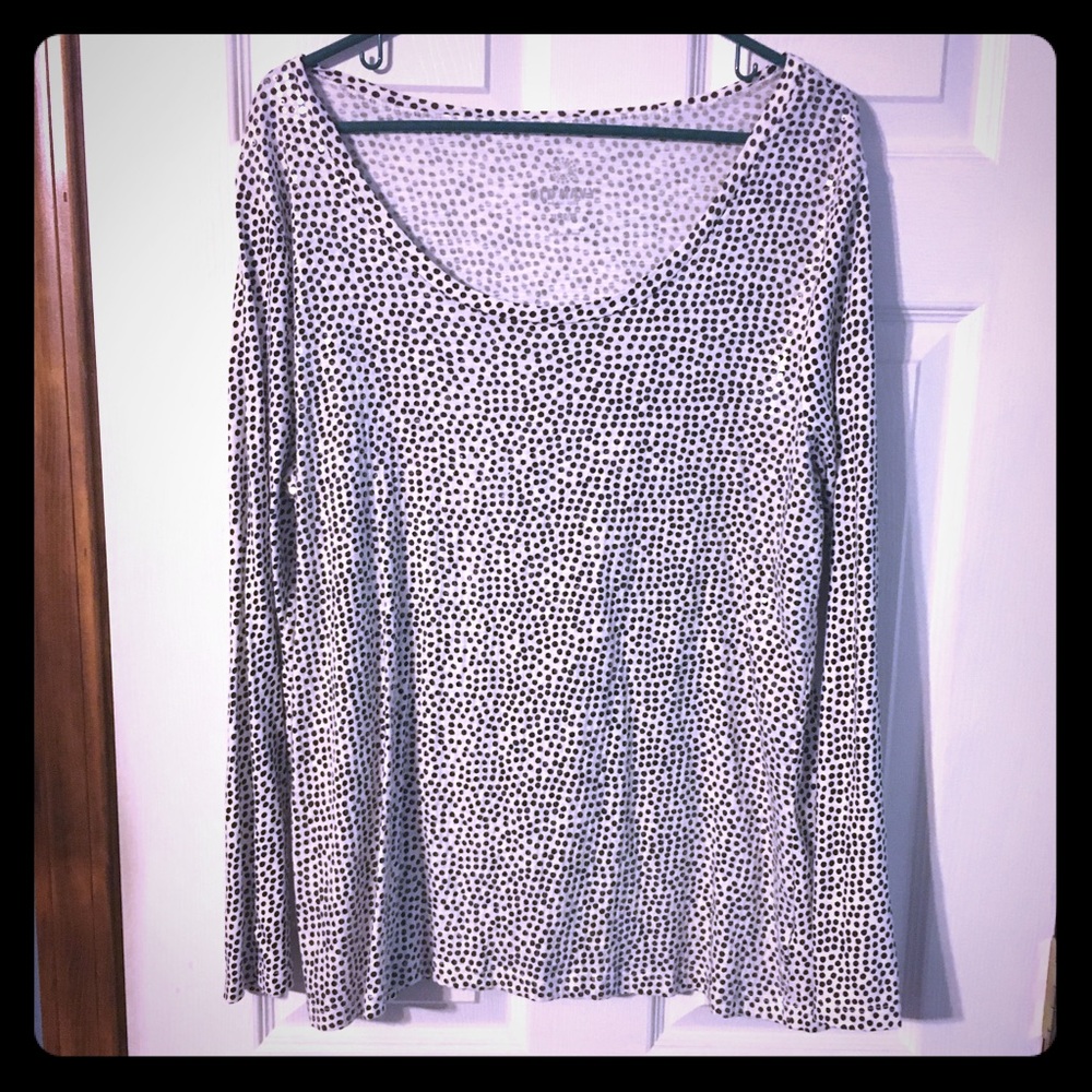 Old navy long sleeve sequined tee
