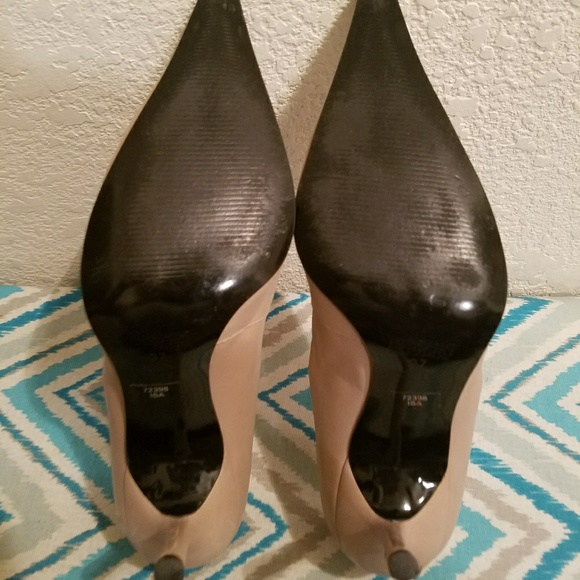 Soft Taupe Pumps - Picture 3 of 4