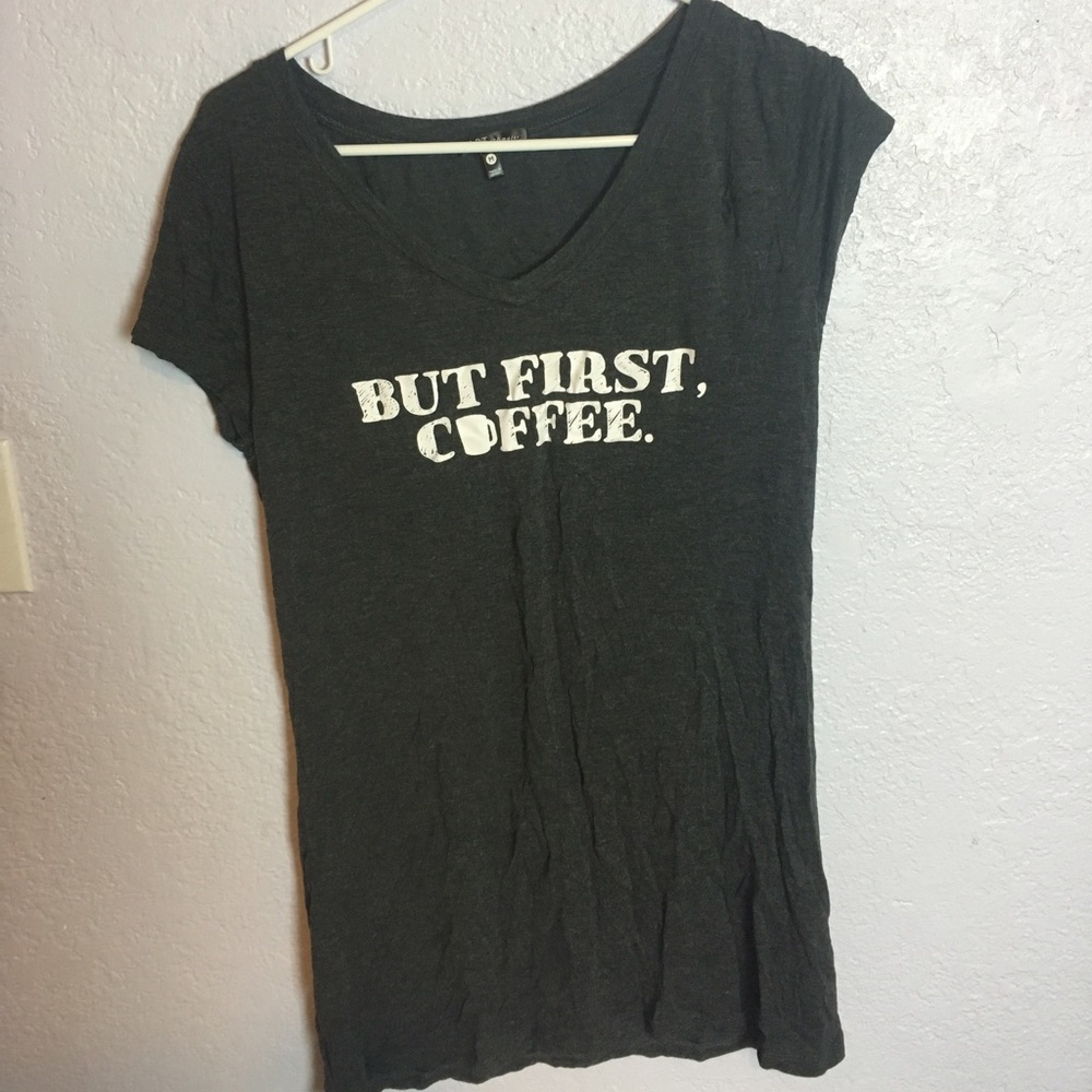 But first, coffee SHIRT