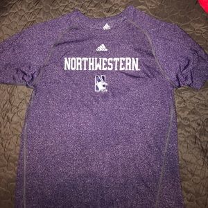 Men's adidas northwestern wildcats shirt