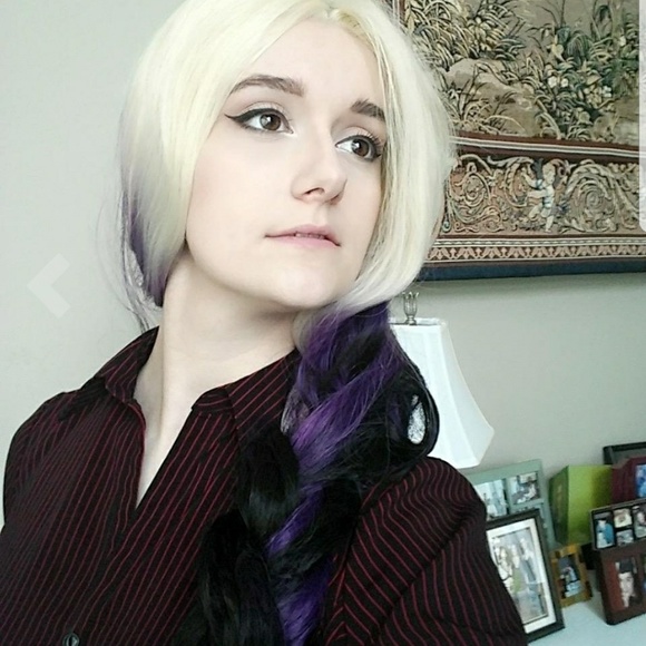 Blonde Purple Beauty Lacefront Wig 22-26 inches!!