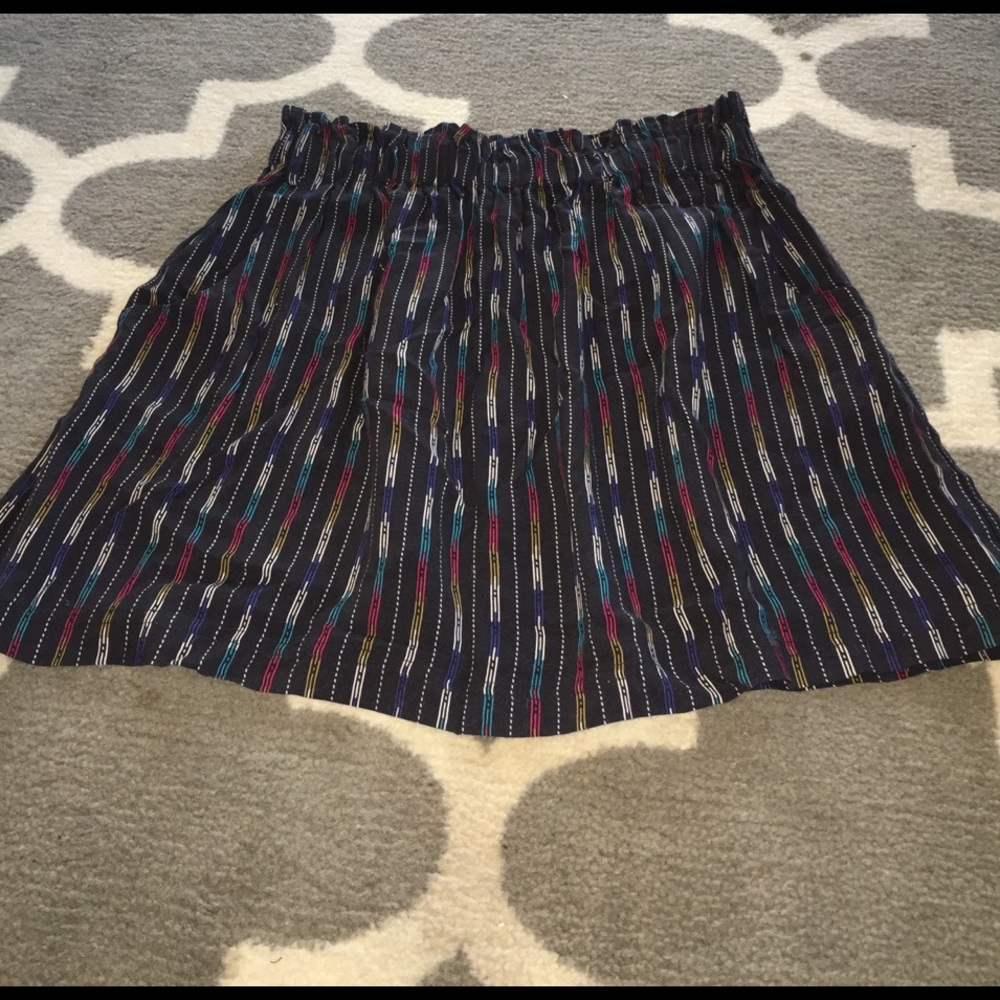 Colorful Indian tribal print skirt