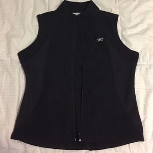 Black Reebok vest