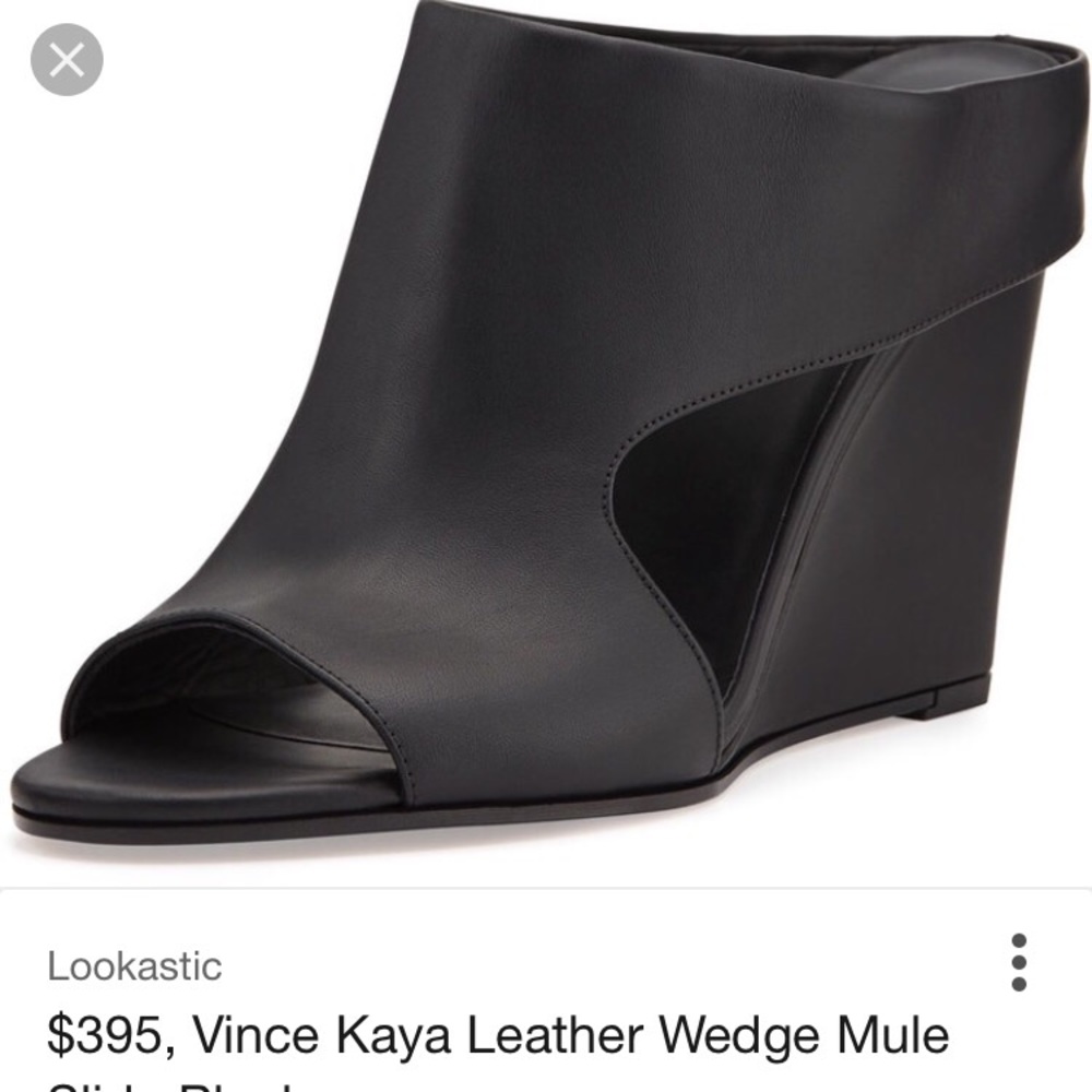 Vince Kaya Open Toe Wedge Slide