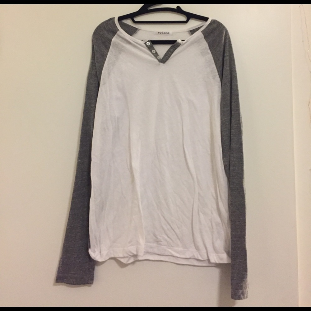 Ryland Baseball Tee size L