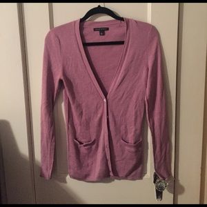 Banana Republic Lilac Cardigan