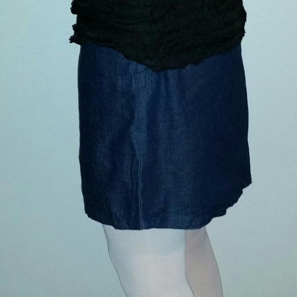 Jean skort - Picture 2 of 4