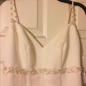 White size two dress