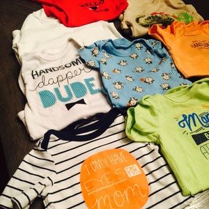 8 piece onesie bundle