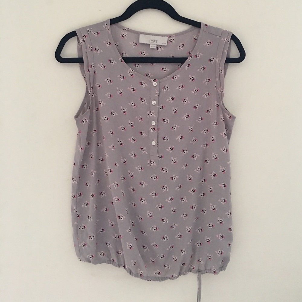 Loft floral top