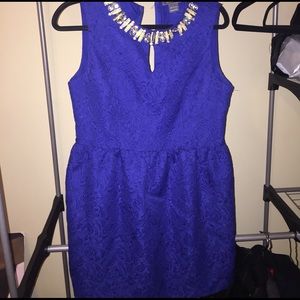Beautiful royal blue dress