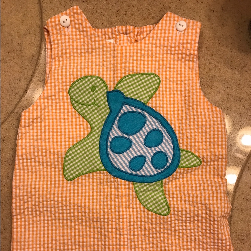 Body suit (shorts) smocked