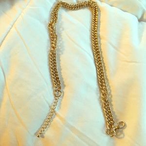 Gold chain necklace