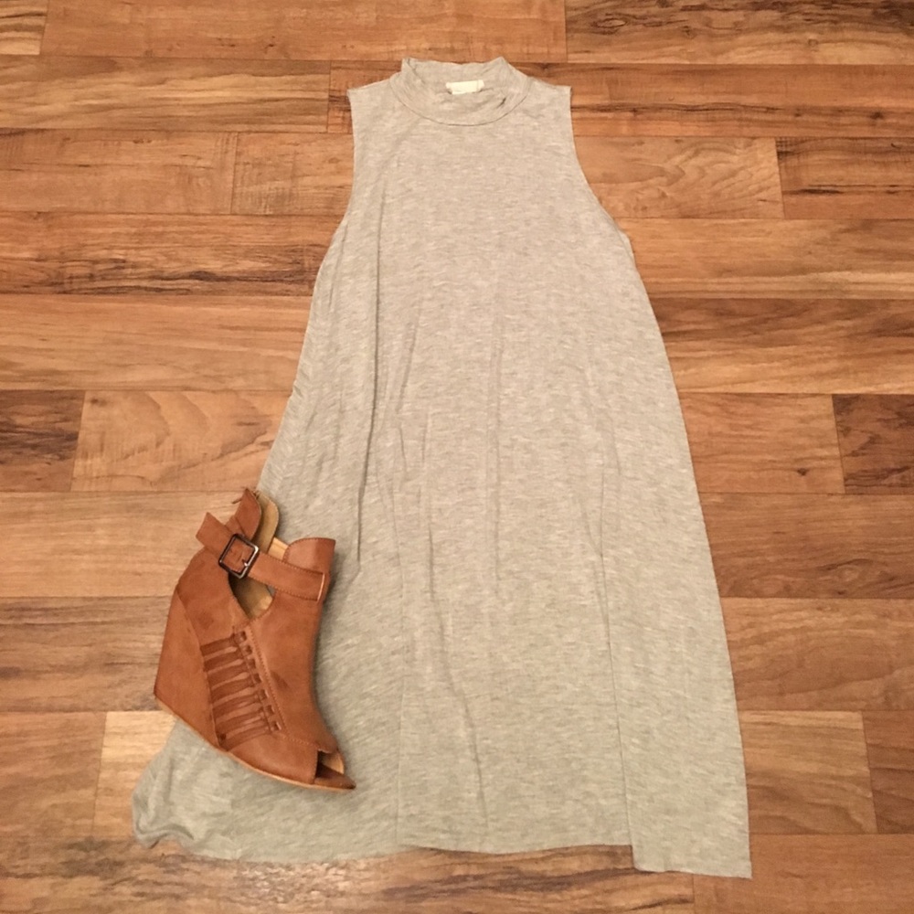 Gray Sleeveless dress