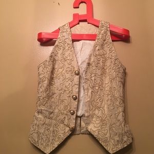Embroidered vest