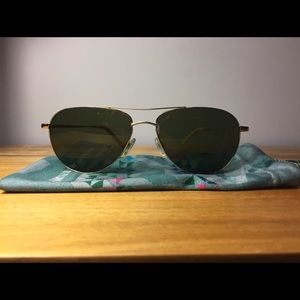 Oliver Peoples Benedict Aviator sunglasses