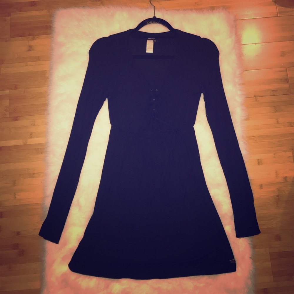 ♠️Miss Sixty Long Sleeve Lace-Up Tunic