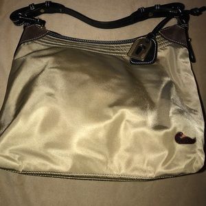 Dooney and Bourke "goldish tan" bag