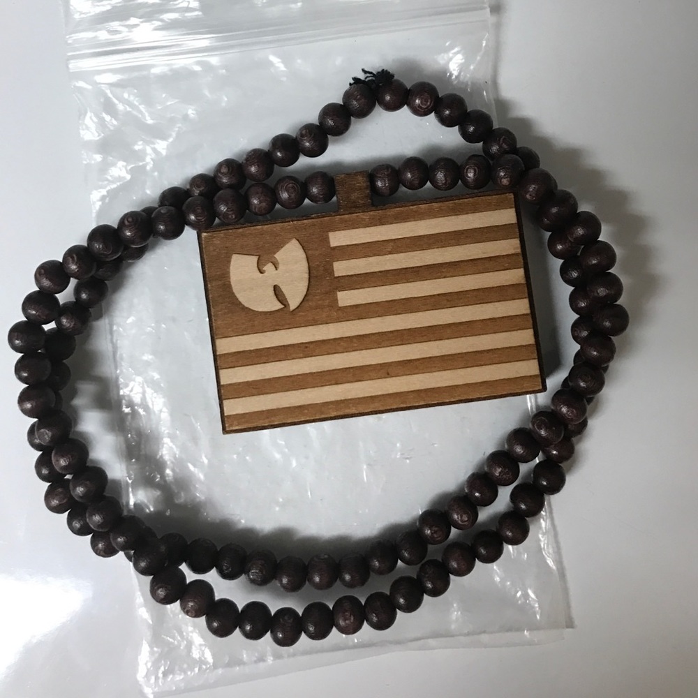 Goodwood NYC Wu-Tang Clan Iron Flag necklace