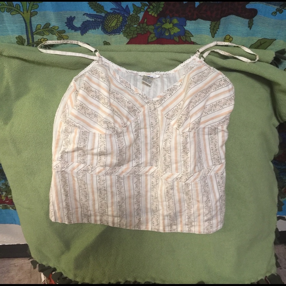 Spaghetti strap crop top