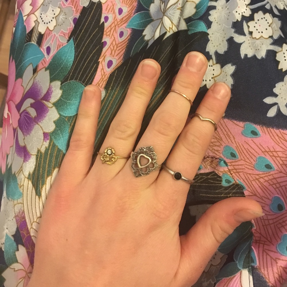 5 ring and midi-ring bundle!