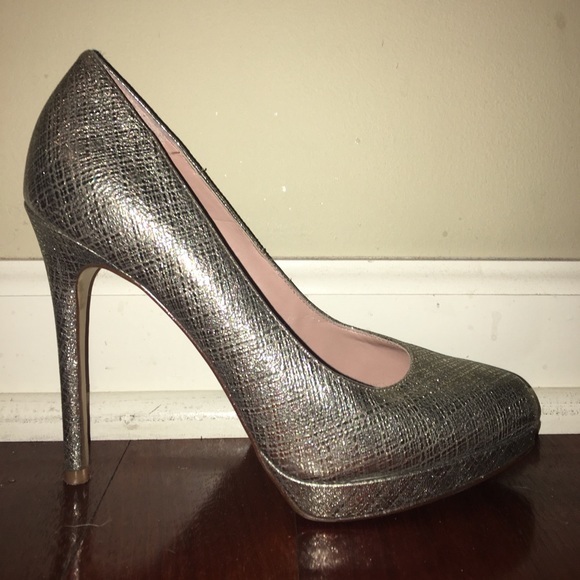 Enzo Angliolini Metalic Heels - Picture 1 of 6